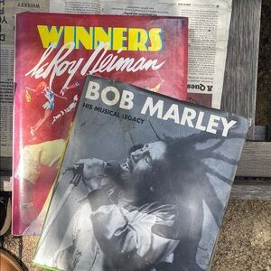 Bob Marley and LeRoy Neiman Coffee Table Books